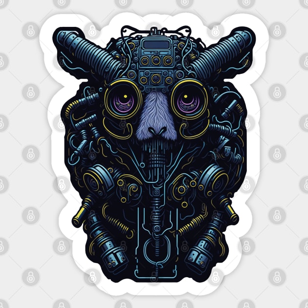 Electric Sheep Sticker by Houerd